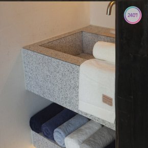 50수 코마사 리추얼 호텔식 세면타올 170g 세련된 블루 계열로 고급진 호텔라이프 추구