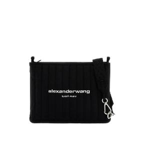 여성 elite tech nylon shoulder bag Black