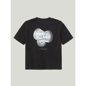 Graphic T-Shirt_Black Wheel