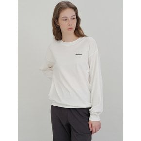 Essential single sweatshirt (ivory)