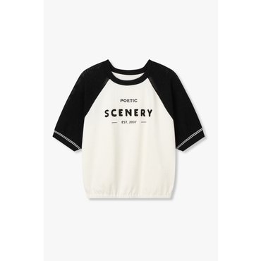 GCUT [25F/W] 니트 믹스 래글런 티셔츠(7255340101)