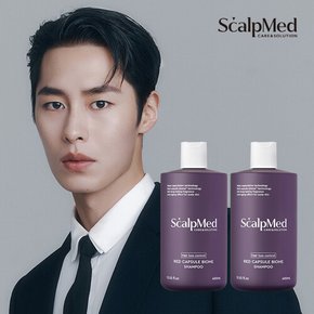 탈모증상완화 레드캡슐바이옴 뿌리볼륨 샴푸  400ml x 2