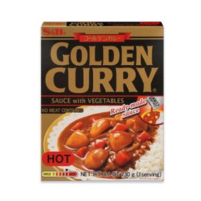 [새벽배송][우리가락]S&B 카레 인스턴트 매운맛 230g