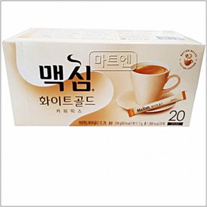  동서 맥심 화이트골드 커피믹스 11.7g 20T 4개