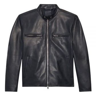 띠어리 띠어리 WYNMORE Crack Leather Jaket (N0670401 XHX) (WYNMORE 크랙 레더 자켓)