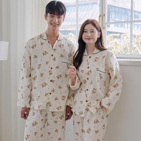 /알콩단잠 친구커플선물 홈웨어 실내복 신혼부부잠옷 파자마
