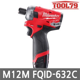 밀워키 M12 FQID-632C 12V 임팩트드라이버 6.0AH3.0AH