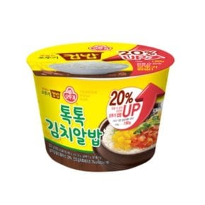 (무)오뚜기컵밥 톡톡김치알밥222gX12개 (W97638C)