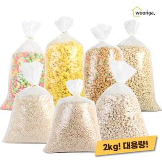 우리가스토리 대용량 강냉이 2kg 외 뻥튀기 쌀튀밥 마카로니 대용량과자 옛날과자 모음