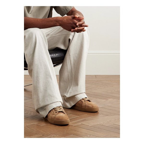 루이 주니어 그로스그레인 트림 스웨이드 스니커즈 1647597352120644