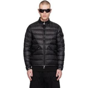 24 FW Moncler 블랙 아게이 다운 재킷 241111M178036