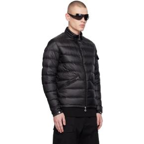 24 FW Moncler 블랙 아게이 다운 재킷 241111M178036