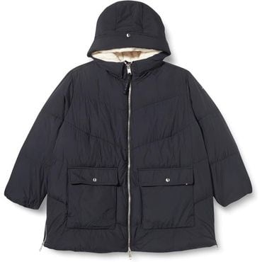  영국 타미힐피거 패딩 Tommy Hilfiger Women`s Sateen Down Hooded Jacket Padded Coats 1594079