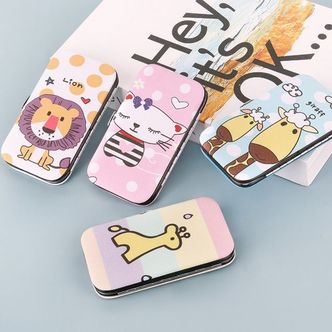 제이큐 휴대용 귀여운 동물 캐릭터 손톱깎이 세트 X ( 3매입 )