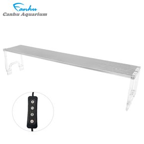 LED 조명 칸후 KS-350 (실버) 어항 수족관 수초 베타 구피 열대어 관상어 램프 알루미늄