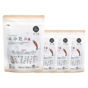 육수한포 진한맛 80g 4개(80스틱) 분말 가루 육수