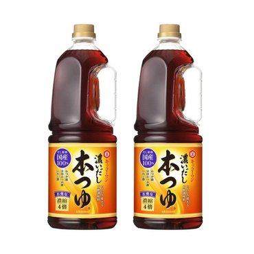 기꼬만 맛있는家  혼쯔유 1.8L x 2개