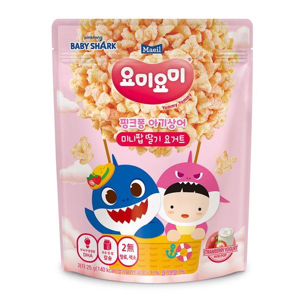 미니팝 딸기요거트25g