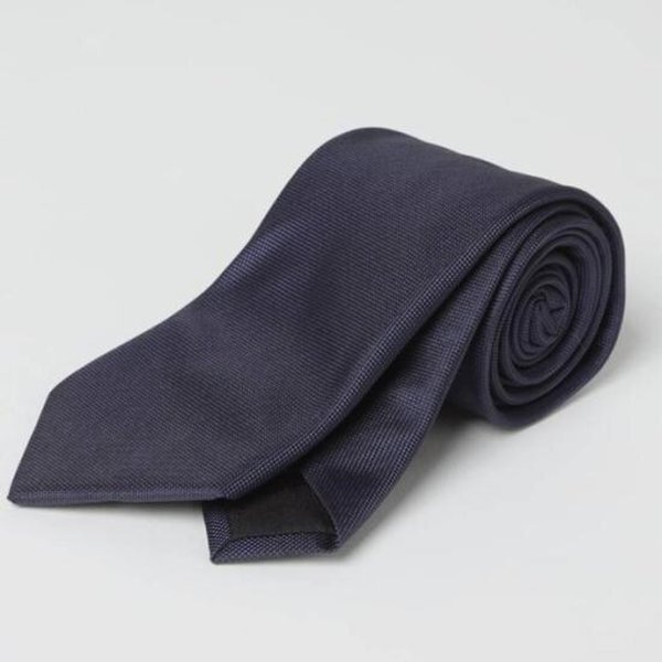 24FW 휴고보스 넥타이 772460 Navy Dark Blue