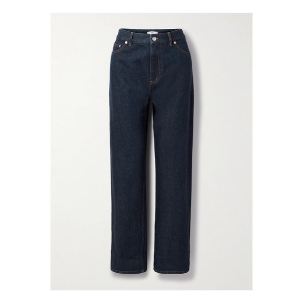 티비 알렉 로우라이즈 스트레이트 셀비지 진 다크 데님 46376663162910145