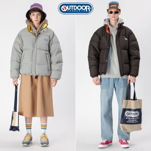 아웃도어프로덕트 숏 패딩 리버시블 양면 겨울 따뜻한 방한 점퍼 브랜드 아울렛 다운 자켓