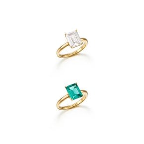 [Silver925]Bold Emerald Cut Ring_CR0490