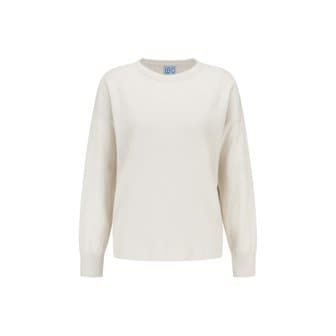 LE CASHMERE [정상가 320,000원]Sheer Long Sleeve_D5WAM24004BEL