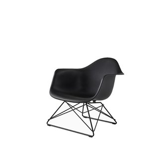 허먼밀러 [허먼밀러 공식딜러 11월경 입고예정] Eames Plastic Armchair, Low Wire Base (Black/Black)