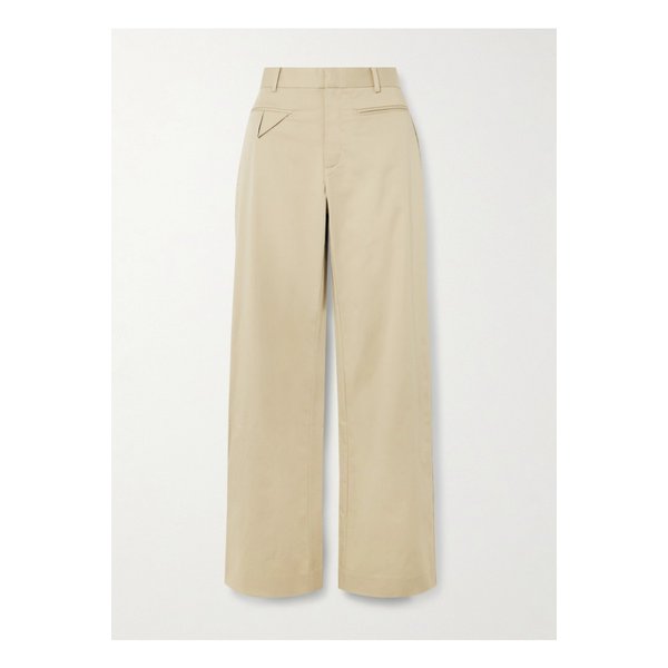 세인트 아그니 오리가미  코튼 혼방 와이드 팬츠 베이지 1647597354738926