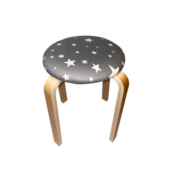 star stool (silver)