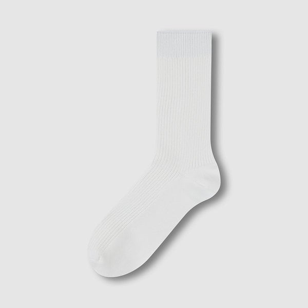 여 코튼 립 장목 양말 1족 J146903143001