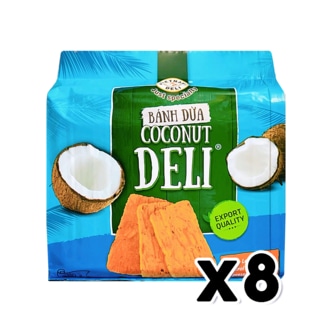  반두아 코코넛 델리 크래커 스낵과자 150g x 8개