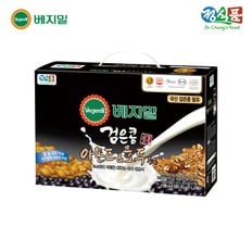 정식품 베지밀 검은콩과 아몬드호두 두유 190ml 72팩