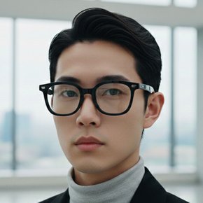 팬톤 국내생산 초경량 뿔테 안경