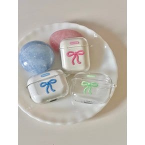 Ribbon air pods / buds case  (Hard case)