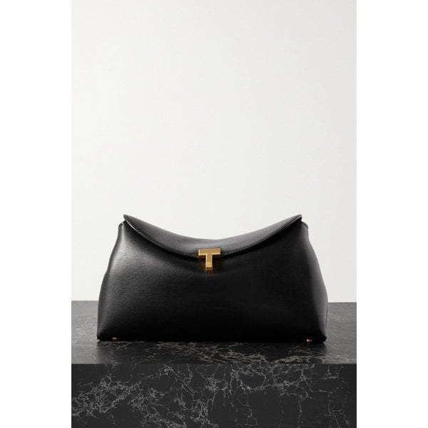 티락 가죽 클러치 블랙