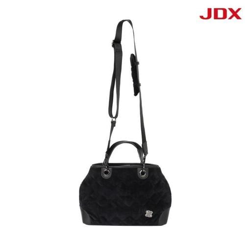 JDX 세이브존07 여성 벨벳 퀄팅 토트백 X2HBU8931BK(1)