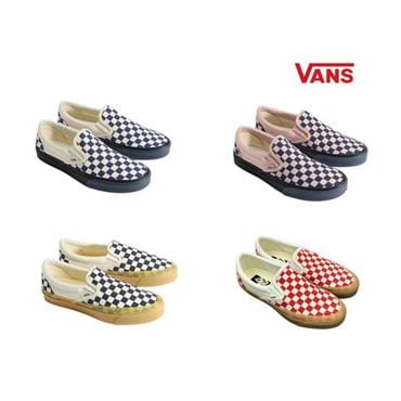 반스 [ VANS ] 2025 반스 X 데이식스 체커보드 슬립온 4종 택 1