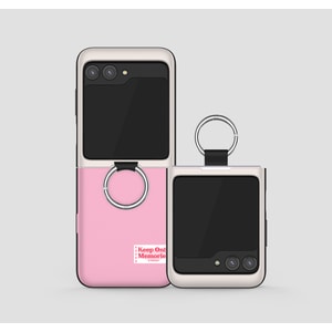  갤럭시 Z플립 5 4 3 플립 휴대폰 케이스 정품 TRY 비스포크 파스텔 카드수납 도어 10가지색상