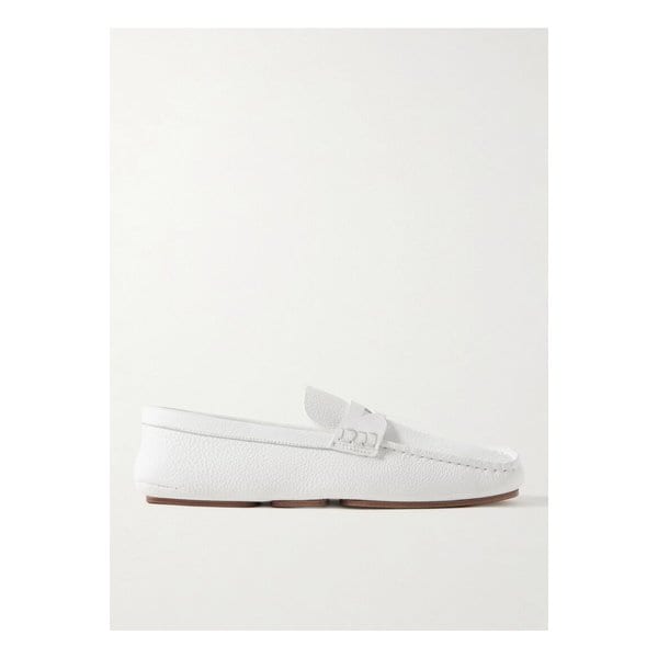 케이트 빌리 텍스처 가죽 로퍼 화이트 1647597358820682