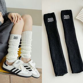 메이크골지레그워머 ZPDUTBWQ 하이틴 발토시 겨울 니삭스 가을
