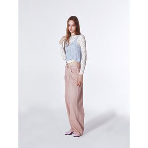 Simple Cotton Pants (PINK)