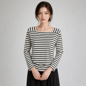 스퀘어 스트라이프티셔츠_T2601TS008A