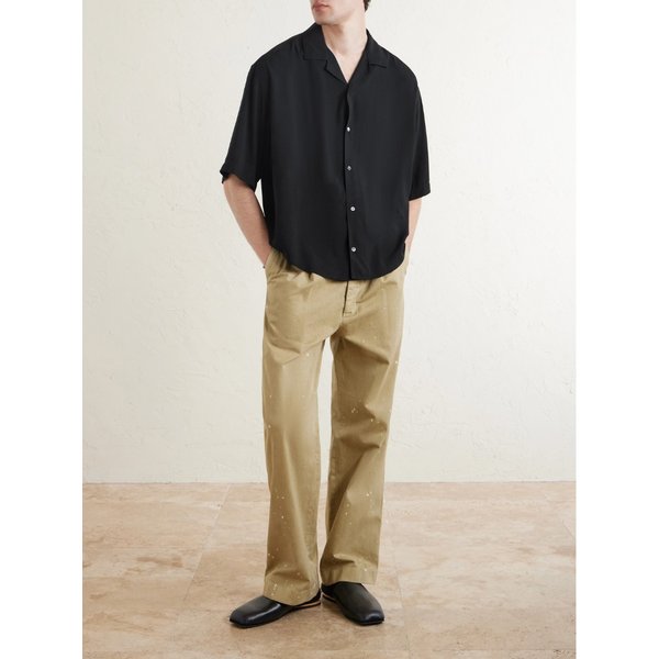 자수 캠프 칼라 셔츠 46376663162992596