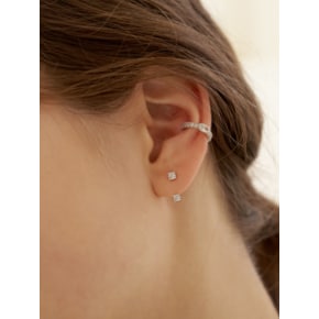 [Silver925][2SET]Petit Birthstone Ear Jacket Earring_EC1725