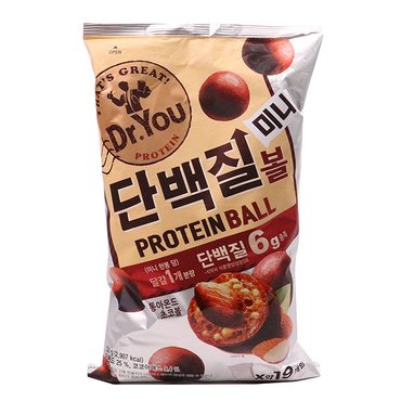 글로벌푸드 오리온 닥터유 단백질볼 미니 28g x 19봉