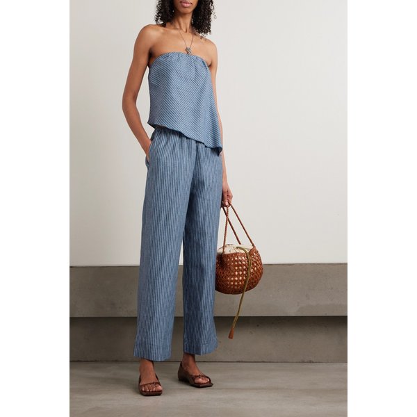 데이지 스튜디오 이즈 스트라이프  리넨 팬츠 46376663163021216