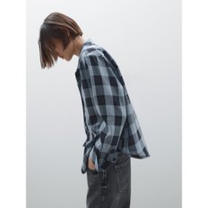 루즈핏 체크 셔츠 05158858400