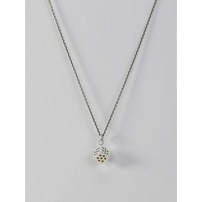 7 Dice mini necklace (925 silver)