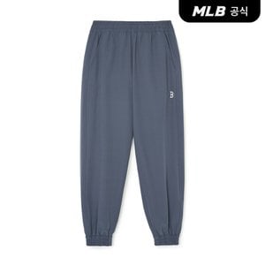 MLB [코리아공식]베이직 미디움로고 썸머 스트레치 조거 팬츠 BOS (D.Grey)